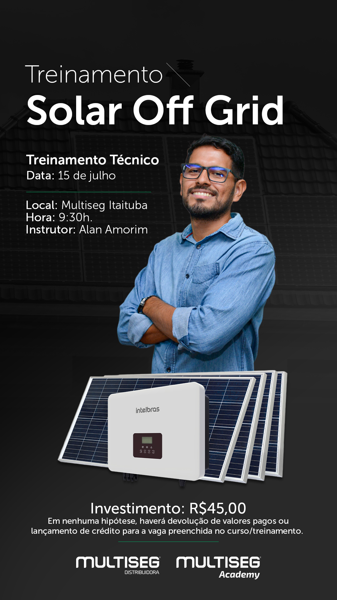 Treinamento Solar Off Grid 
