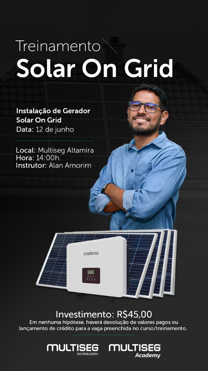 Treinamento - Solar on grid ATM