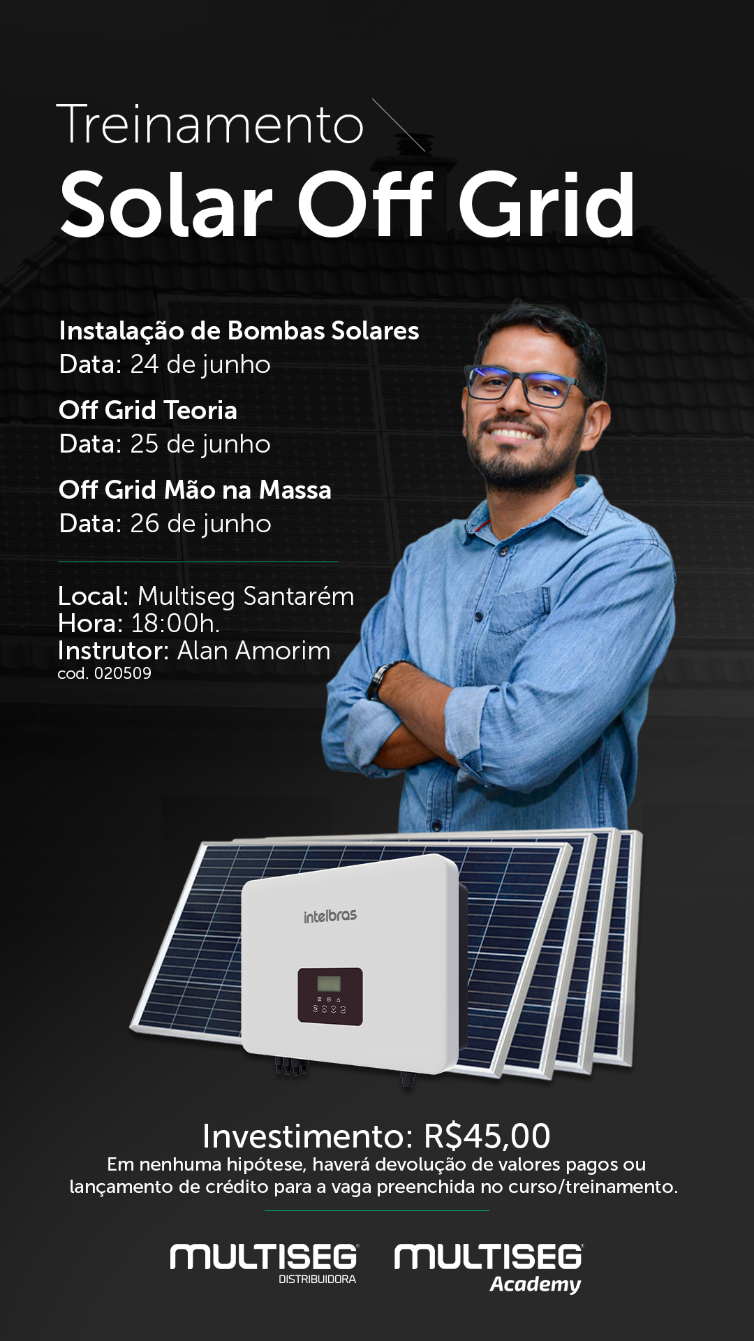 Treinamento - Solar off grid - STM