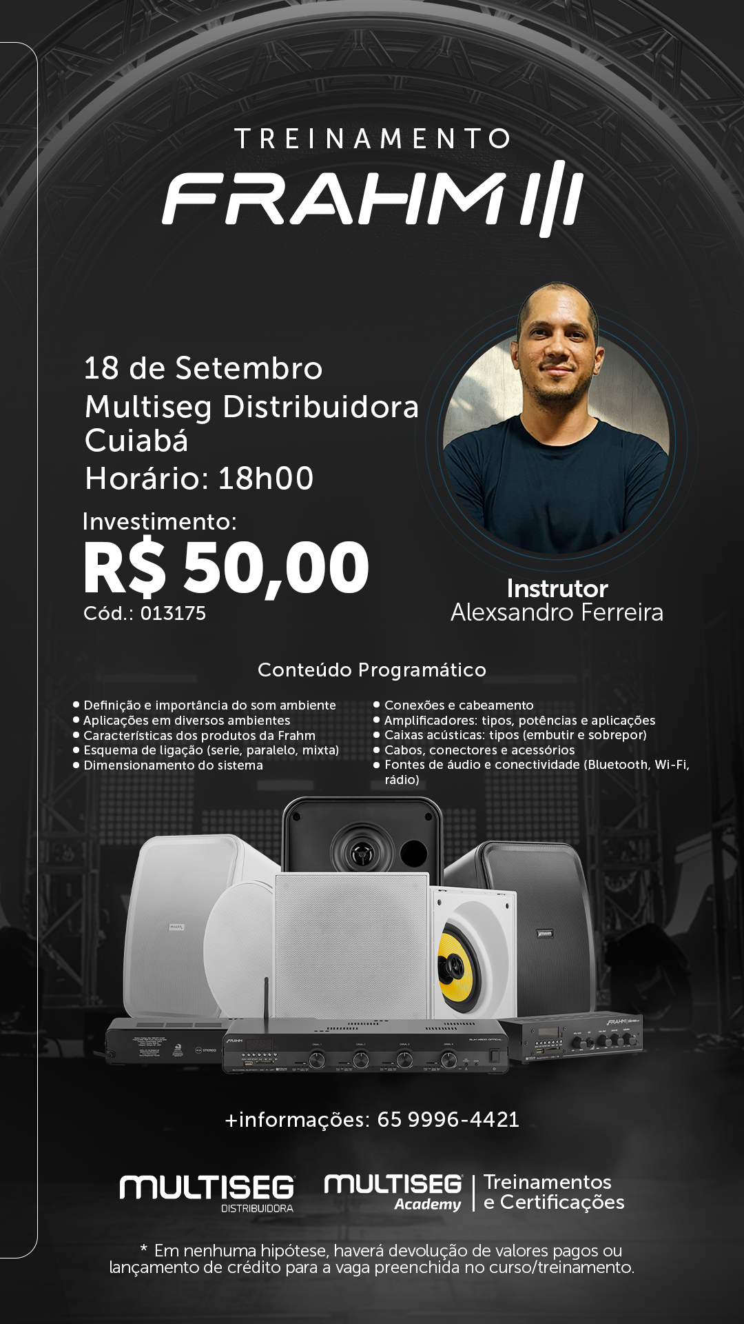 Treinamento - Frahm ALEX - CBA