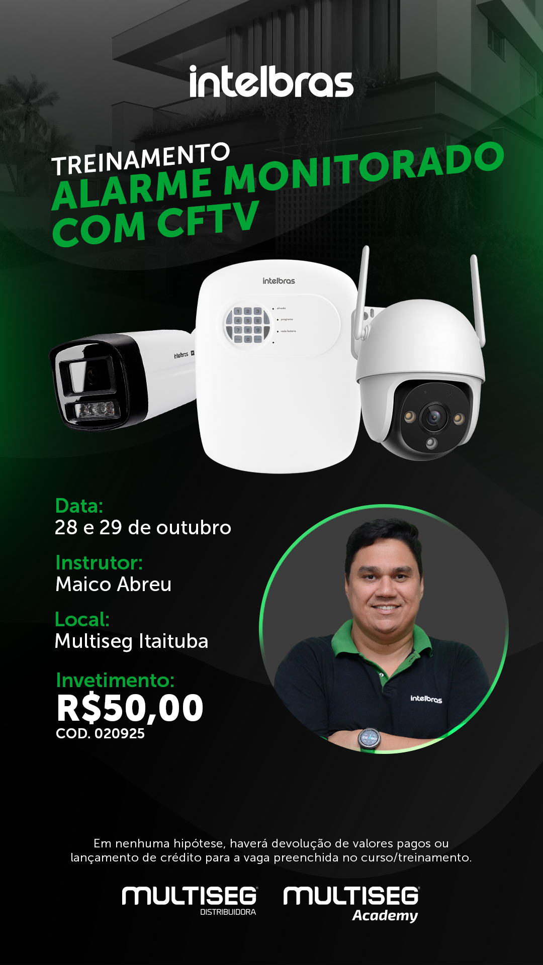 Treinamento - Alarme com CFTV - ITB 