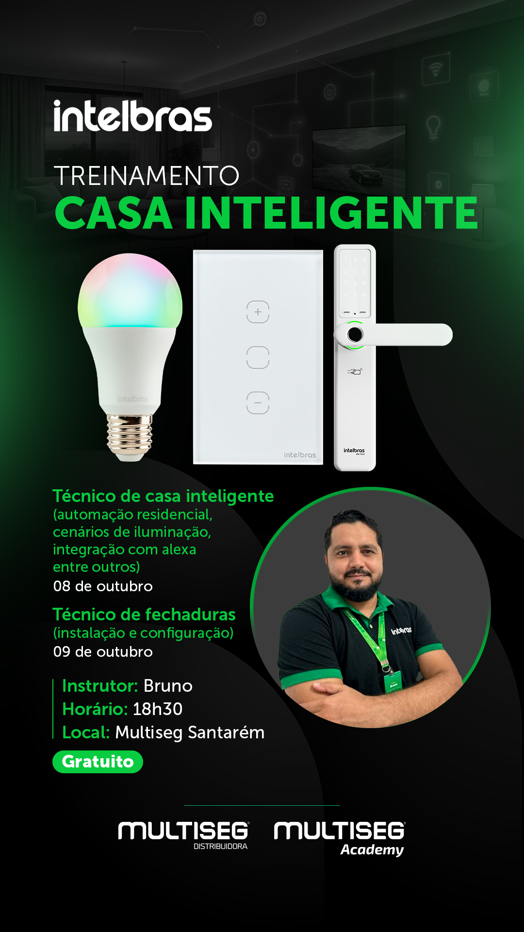 TREINAMENTO CASA INTELIGENTE - INSTRUTOR BRUNO