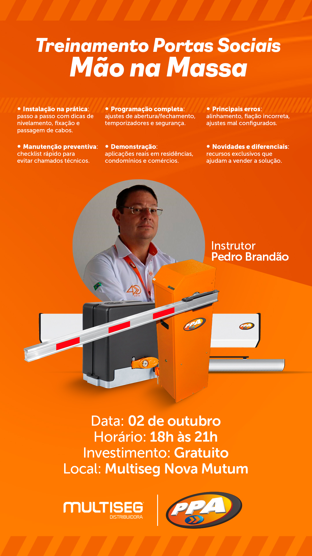 Treinamento Portas Sociais PPA - Nova Mutum